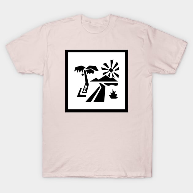 Geometric landscape T-Shirt by PaulStouffer